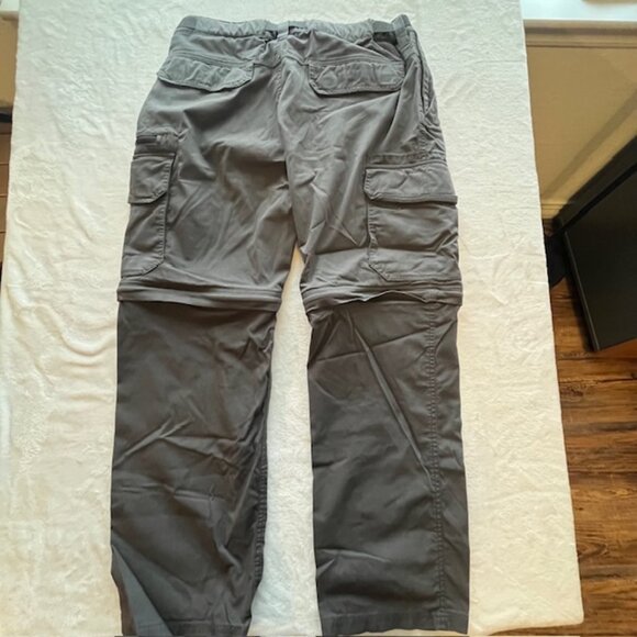 BC Clothing CO Gray Convertible Hiking Pants- Size L x 30 - Picture 7 of 11